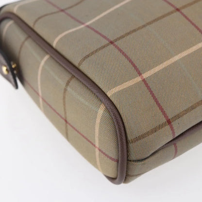 Burberry Nova check Pochette Canvas, Beige, Canvas, Clutch