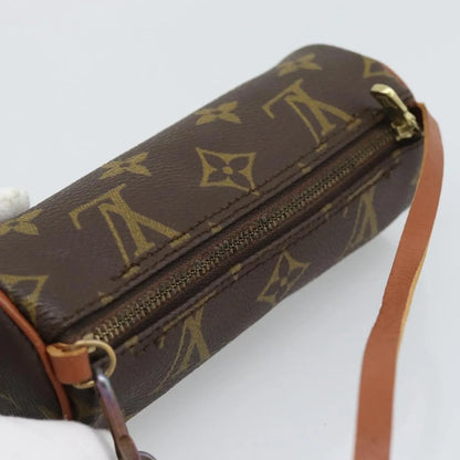 Louis Vuitton Papillon Pochette Monogram Canvas, Brown, Canvas, Clutch