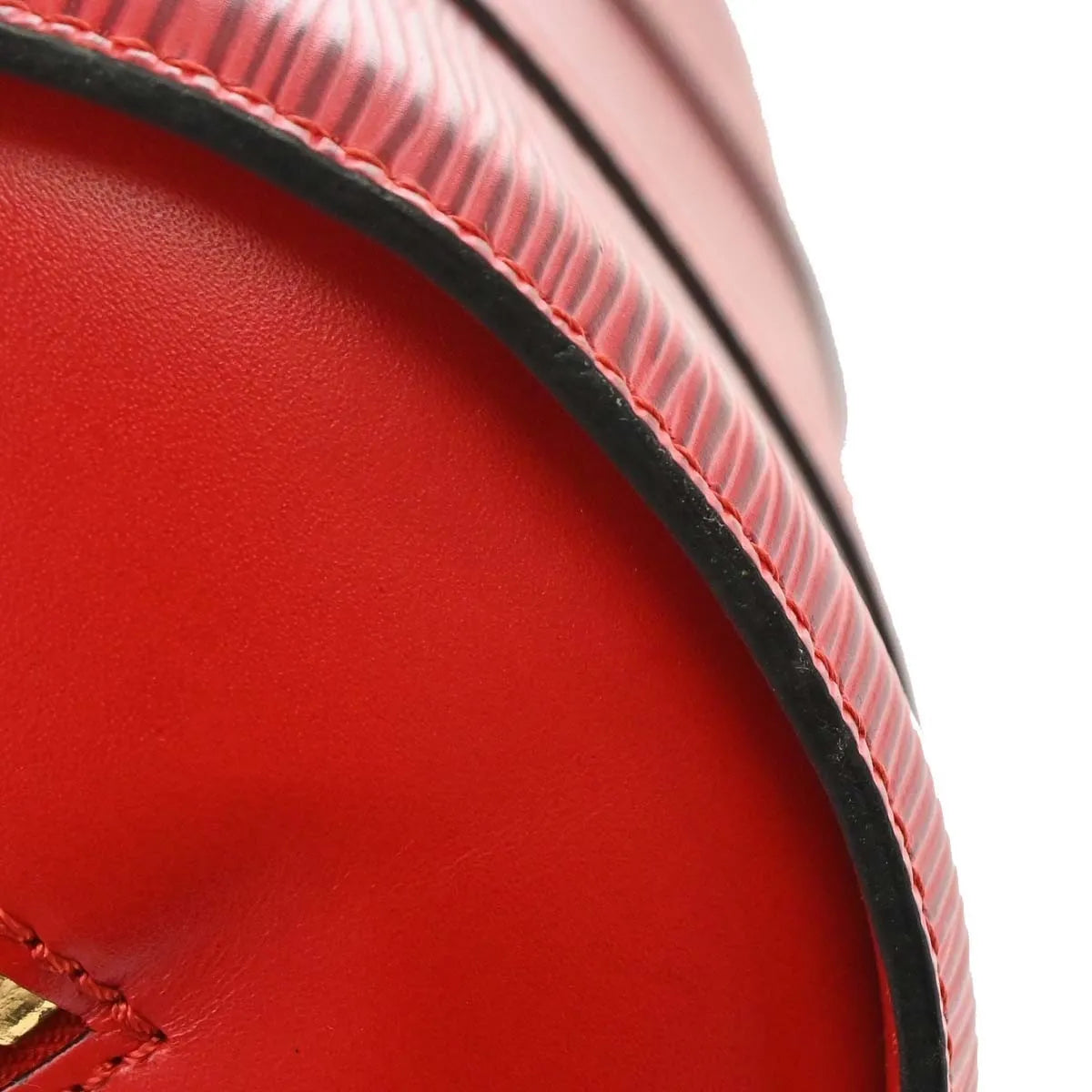 Louis Vuitton Soufflot Epi Leather, Red, Leather, Handbag