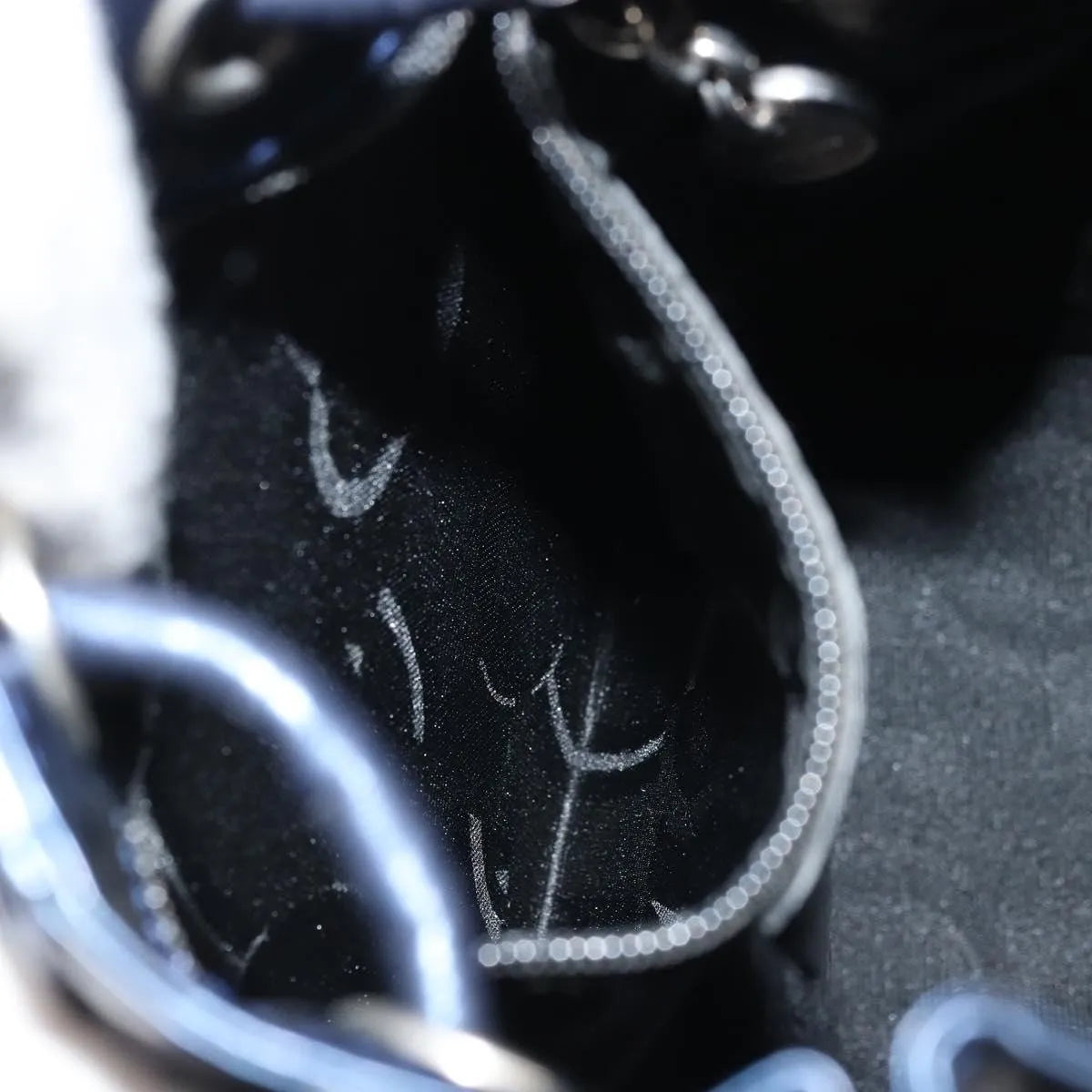 Salvatore Ferragamo Vala Patent Leather, Navy, Patent Leather, Backpack
