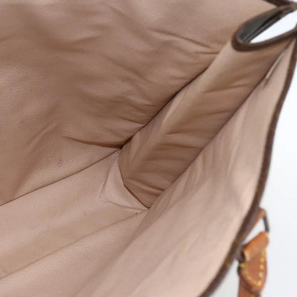 Louis Vuitton Sac Plat Monogram, Brown, Canvas, Tote Bag