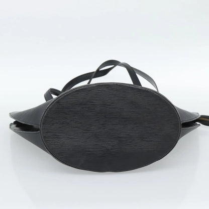 Louis Vuitton Saint Jacques Epi Leather, Black, Leather, Shoulder Bag