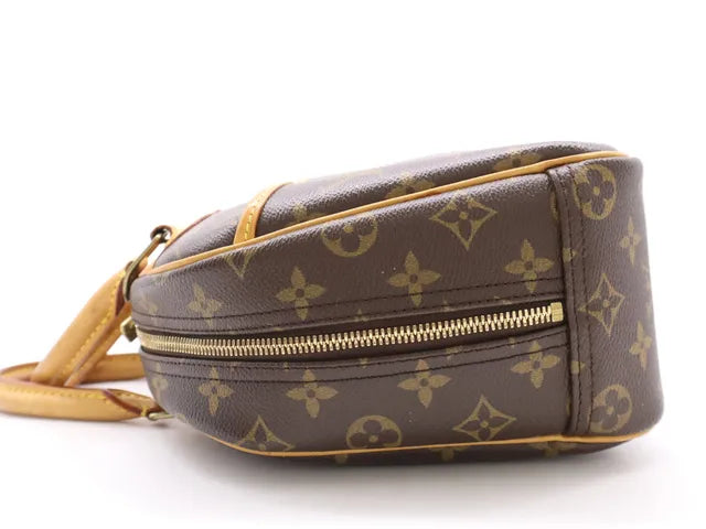 Louis Vuitton Monogramissime Bowling Monogram Canvas and Exotics, Brown, Canvas, Handbag
