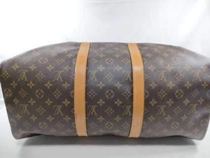 Louis Vuitton Keepall Monogram Canvas, Brown, Canvas, Travel Bag