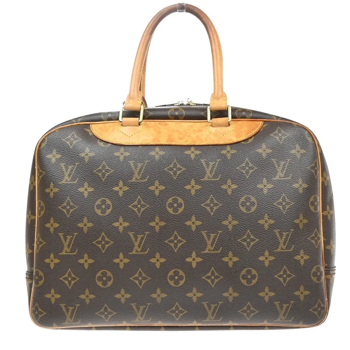 Louis Vuitton Deauville Monogram Canvas, Brown, Canvas, Handbag