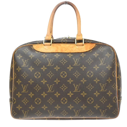 Louis Vuitton Deauville Monogram Canvas, Brown, Canvas, Handbag