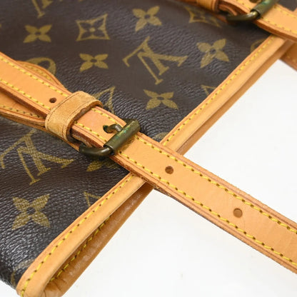 Louis Vuitton Petit Bucket Monogram Canvas, Brown, Canvas, Tote Bag