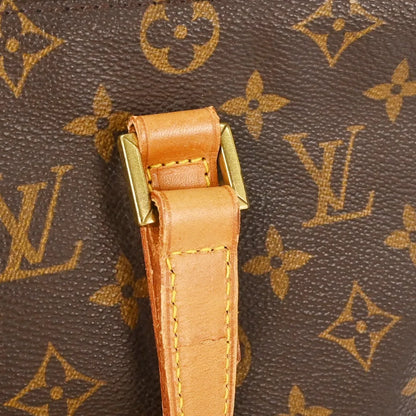Louis Vuitton Cabas Mezzo Monogram Canvas, Brown, Canvas, Shoulder Bag