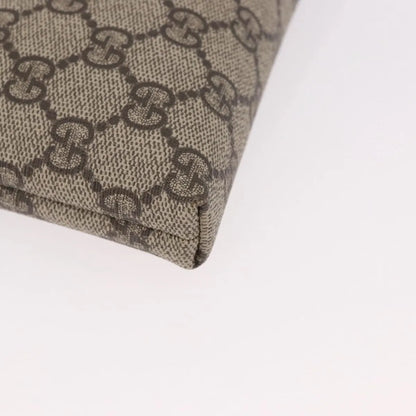 Gucci Pochette GG Canvas, Beige, PVC, Clutch