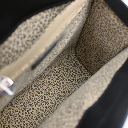 Cartier Panthère Leather, Black, Leather, Handbag