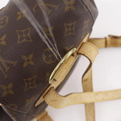 Louis Vuitton Montsouris Monogram, Brown, Canvas, Backpack