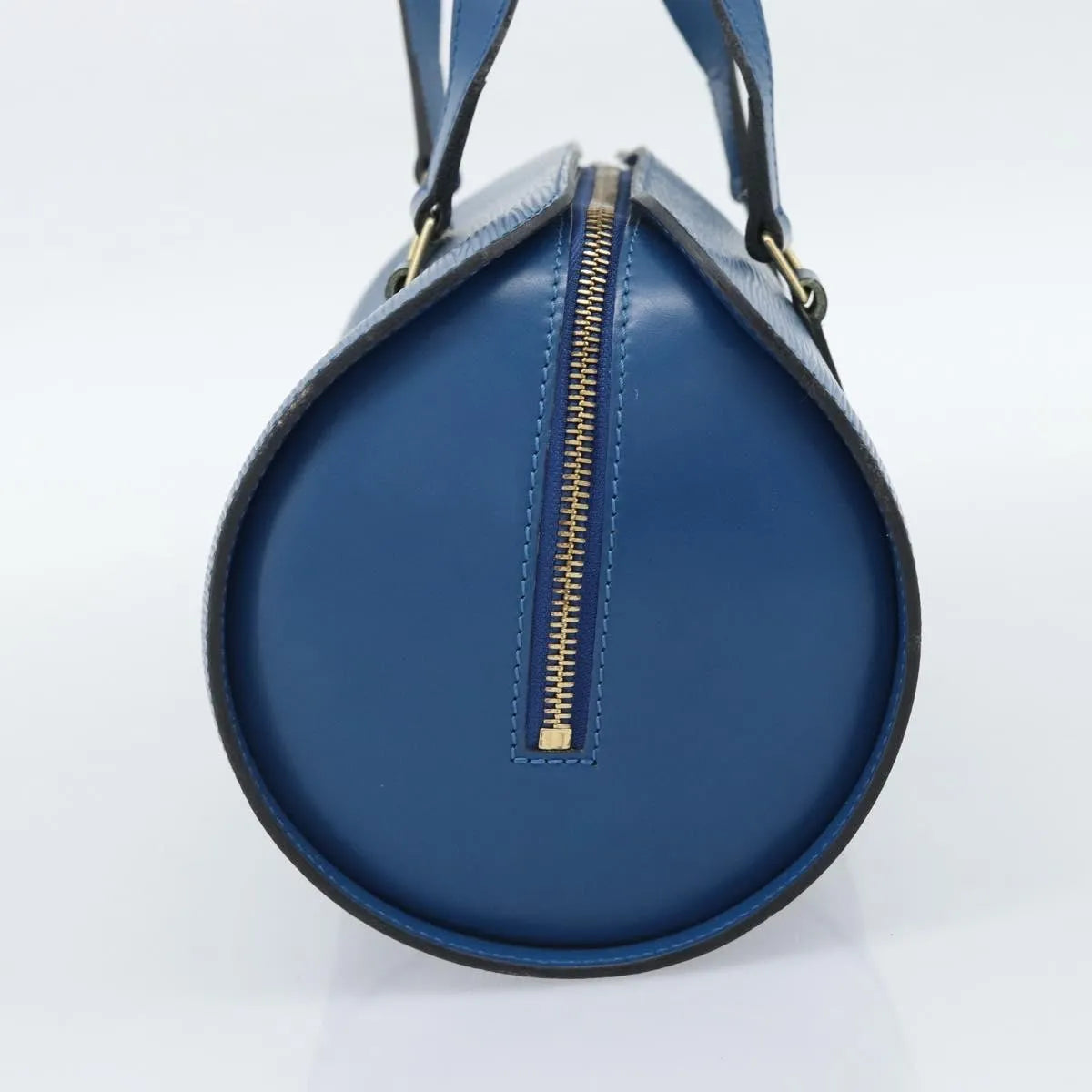 Louis Vuitton Soufflot Epi Leather, Blue, Leather, Handbag