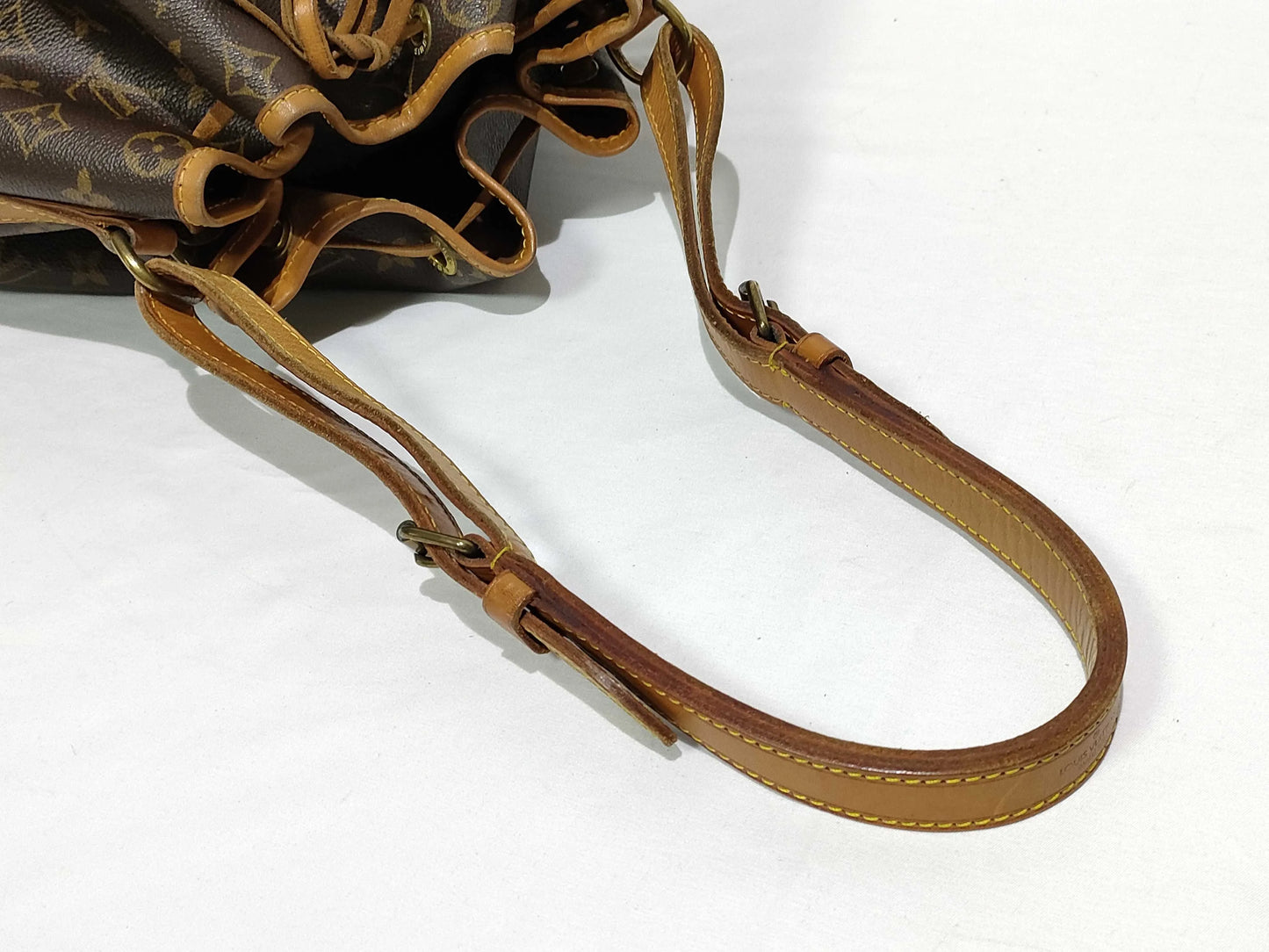 Louis Vuitton Noe Epi leather, Brown, Canvas, Handbag