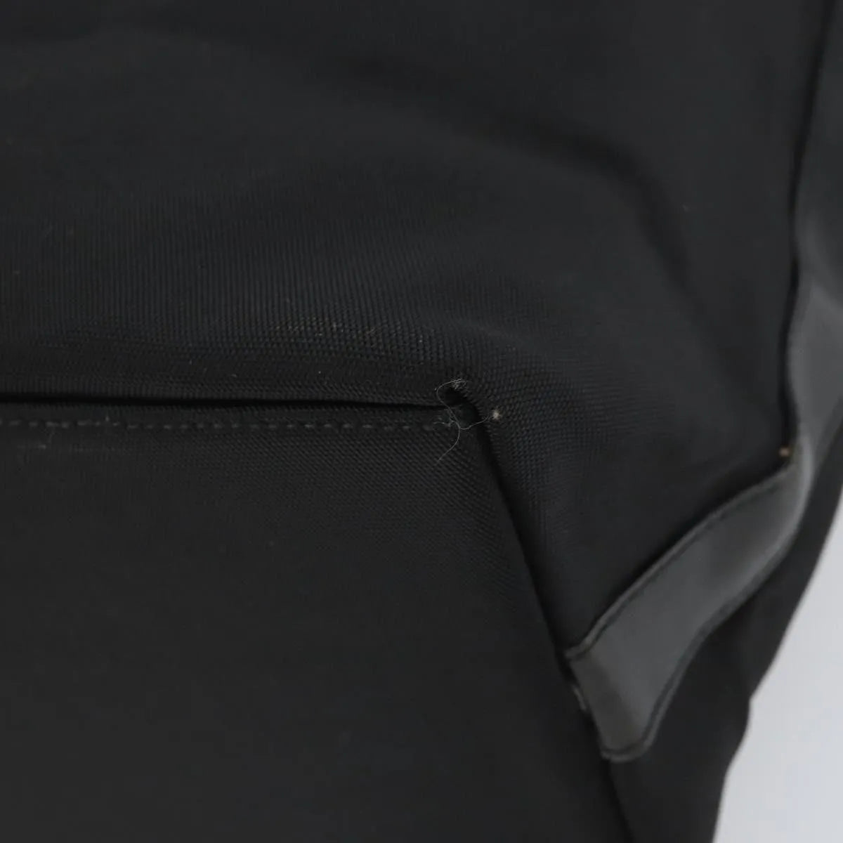Gucci Vintage Nylon, Black, Nylon, Shoulder Bag