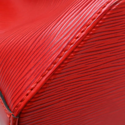 Louis Vuitton Vintage Sac d'Epaule Handbag Epi, Red, Leather, Shoulder Bag