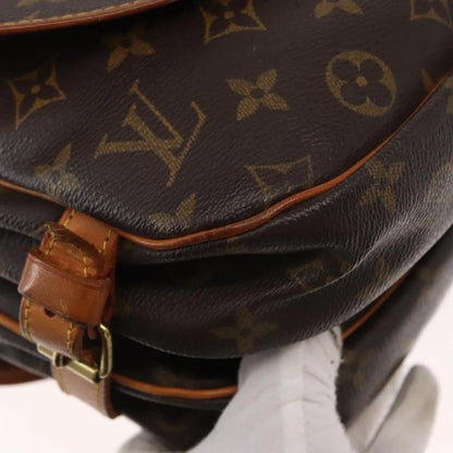 Louis Vuitton Saumur Monogram Canvas, Brown, Canvas, Shoulder Bag