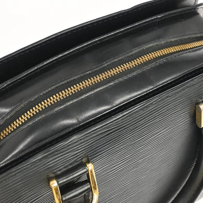 Louis Vuitton Pont Neuf Epi, Black, Leather, Handbag