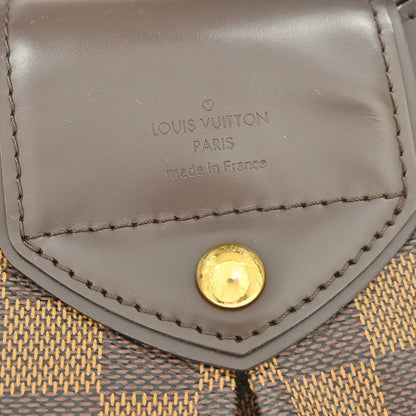 Louis Vuitton Sistina Damier, Brown, Canvas, Handbag
