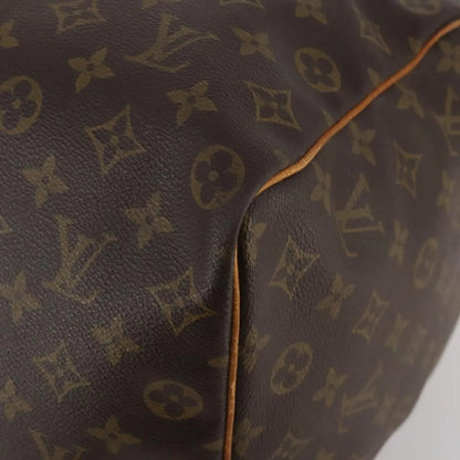 Louis Vuitton Keepall Monogram Canvas, Brown, Canvas, Travel Bag