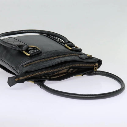 Burberry Vintage Leather, Black, Leather, Shoulder Bag