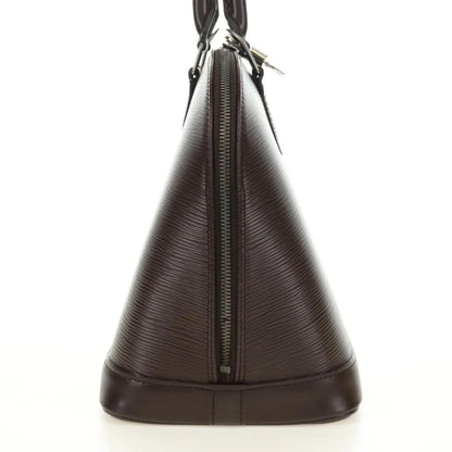 Louis Vuitton Alma Epi Leather, Brown, Leather, Handbag