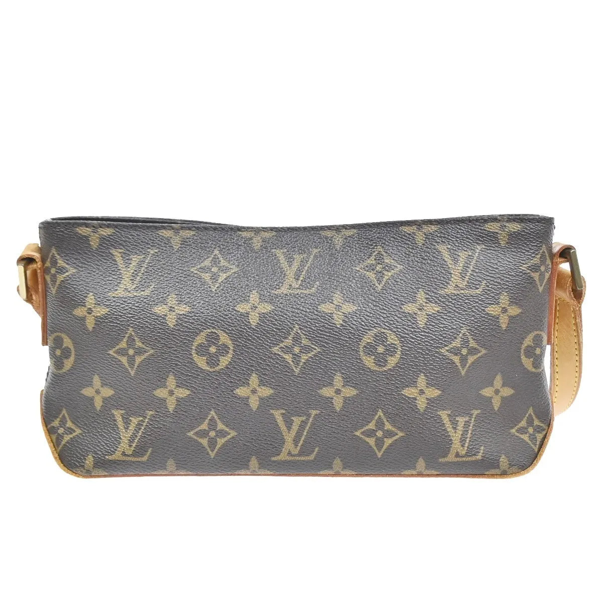 Louis Vuitton Trotteur Monogram Canvas, Brown, Canvas, Shoulder Bag