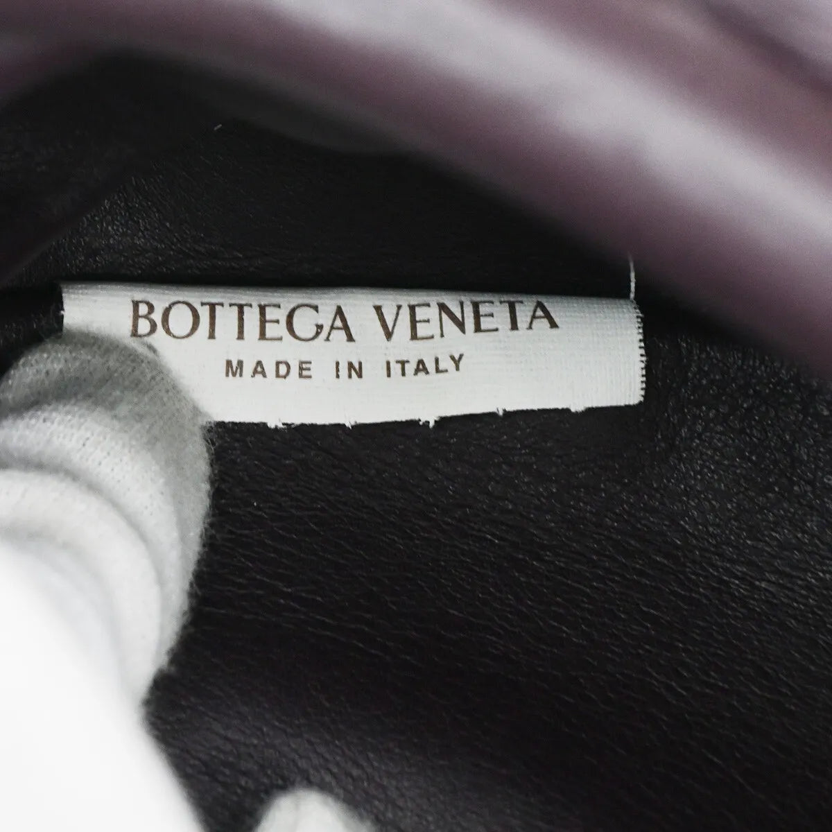 Bottega Veneta The Chain Leather, Burgundy, Leather, Bag