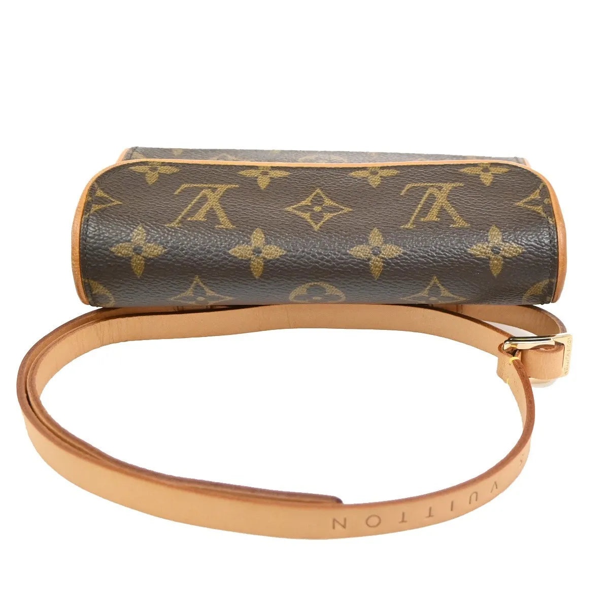 Louis Vuitton Florentine Waist Monogram Canvas, Brown, Canvas, Clutch