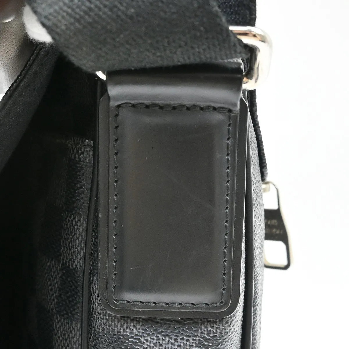 Louis Vuitton Bastille Damier, Black, Canvas, Shoulder Bag