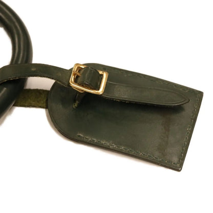 Louis Vuitton Vintage Garment Cover Monogram Canvas, Green, Leather, Travel Bag