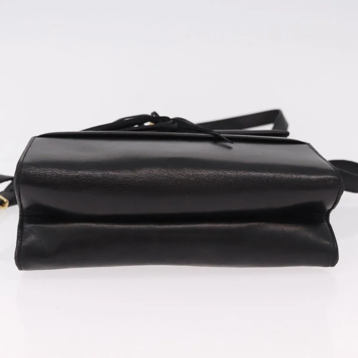 Salvatore Ferragamo Vintage Leather, Black, Leather, Shoulder Bag