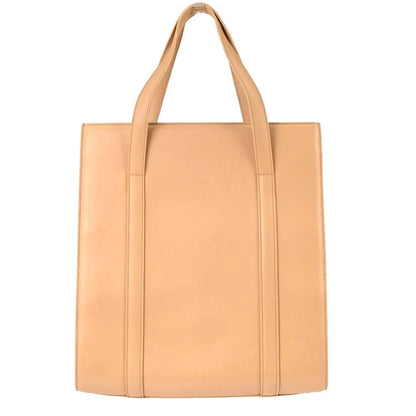 Cartier Cabochon Leather, Beige, Leather, Handbag