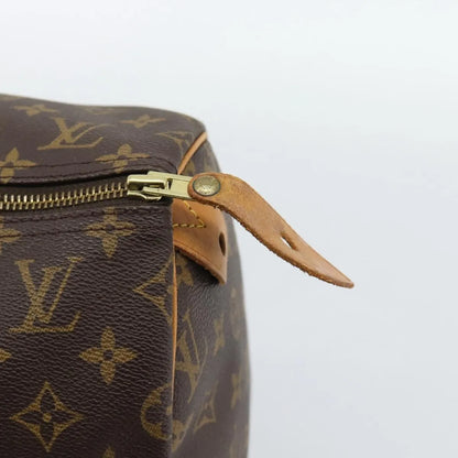 Louis Vuitton Speedy Monogram Canvas, Brown, Canvas, Handbag