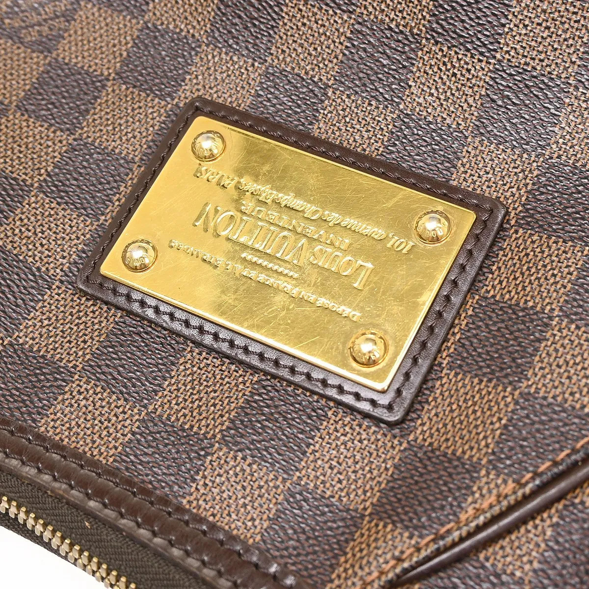 Louis Vuitton Thames Damier, Brown, Canvas, Shoulder Bag