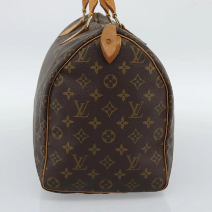 Louis Vuitton Speedy Monogram Canvas, Brown, Canvas, Handbag