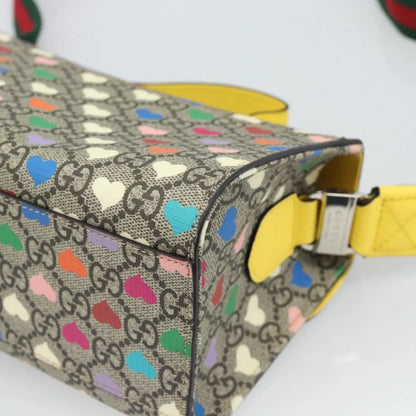 Gucci Children's Top Handle Flap Printed GG Coated Canvas, Beige, Canvas, Handbag