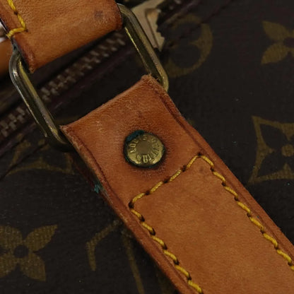 Louis Vuitton Keepall Monogram Canvas, Brown, Canvas, Travel Bag