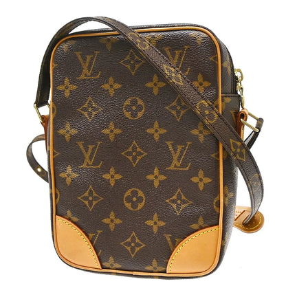 Louis Vuitton Danube Monogram, Brown, Canvas, Shoulder Bag