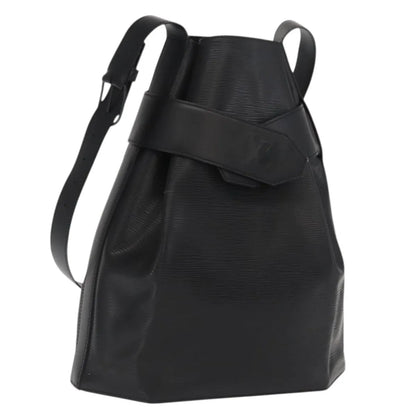Louis Vuitton Vintage Sac d'Epaule Epi Leather, Black, Leather, Shoulder Bag