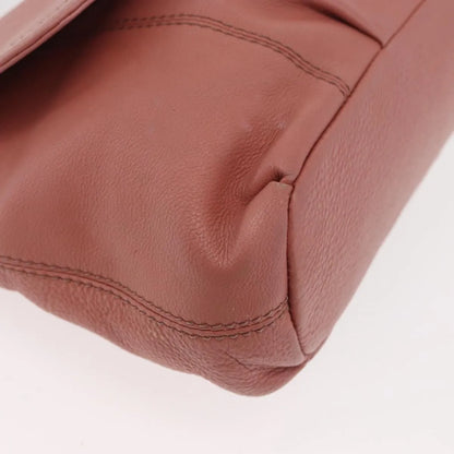 Burberry Blue Label Nylon, Pink, Leather, Shoulder Bag