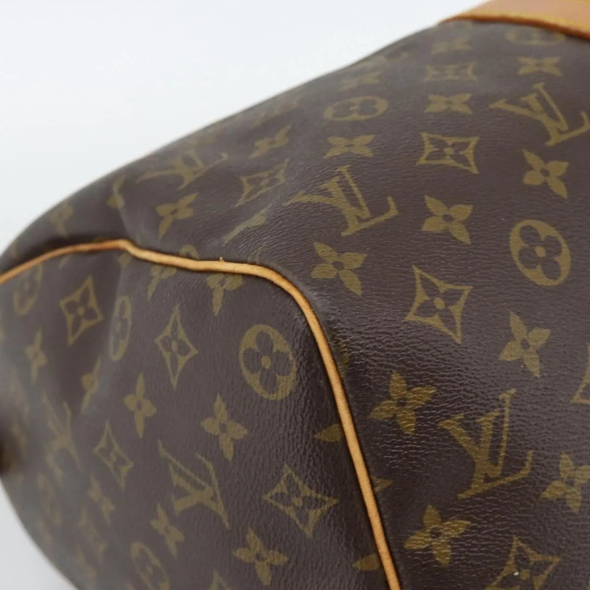 Louis Vuitton Keepall Monogram, Brown, Canvas, Travel Bag
