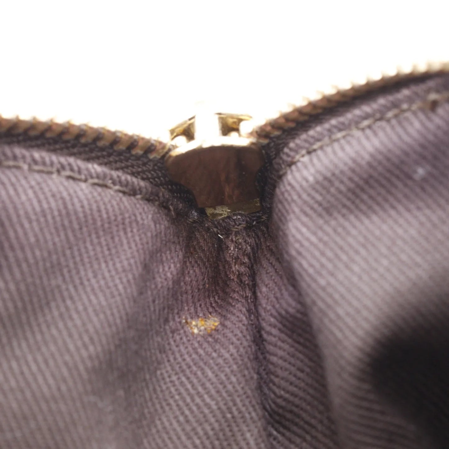 Celine Macadam Macadam with leather, Brown, Leather, Tote Bag