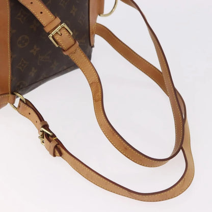 Louis Vuitton Vintage Montsouris Monogram Canvas, Brown, Canvas, Backpack