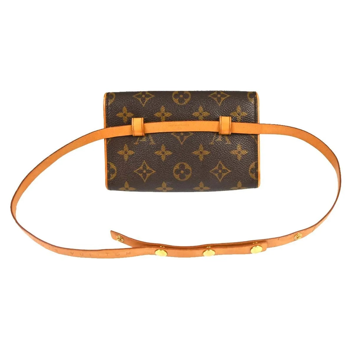 Louis Vuitton Florentine Waist Bag Monogram, Brown, Canvas, Clutch