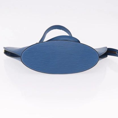 Louis Vuitton Saint Jacques Epi, Blue, Leather, Shoulder Bag
