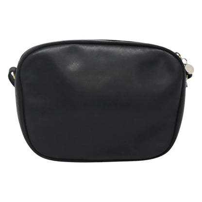Salvatore Ferragamo Vara Bow camera Leather, Navy, Leather, Shoulder Bag