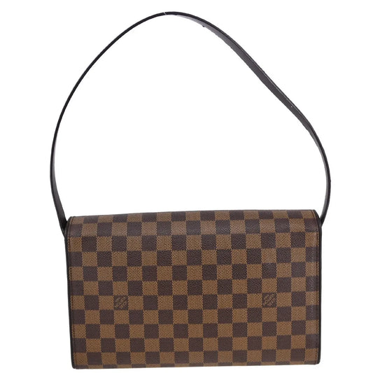 Louis Vuitton Tribeca Damier, Brown, Canvas, Handbag