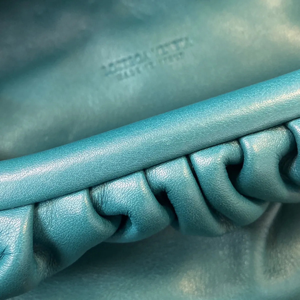 Bottega Veneta The Chain Leather, Green, Leather, Handbag