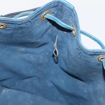 Louis Vuitton Petit Noe Epi Leather, Blue, Leather, Shoulder Bag