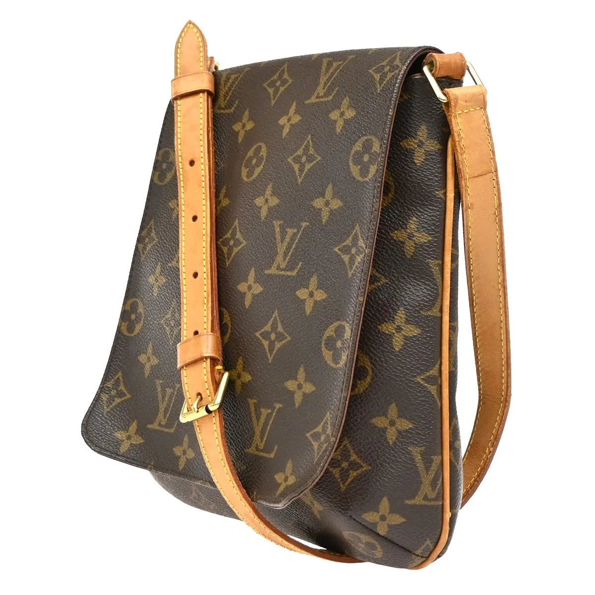 Louis Vuitton Musette Salsa Monogram Canvas, Brown, Canvas, Shoulder Bag